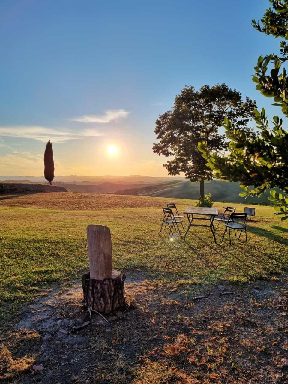 סיינה Podere Il Granaio - Crete Senesi - Tuscany מראה חיצוני תמונה